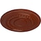 Ekena Millwork Oldham Ceiling Medallion (Fits Canopies up to 8 5/8"), Hand-Painted Firebrick, 18"OD x 1 1/4"P CM18OLFIF - alternate 3